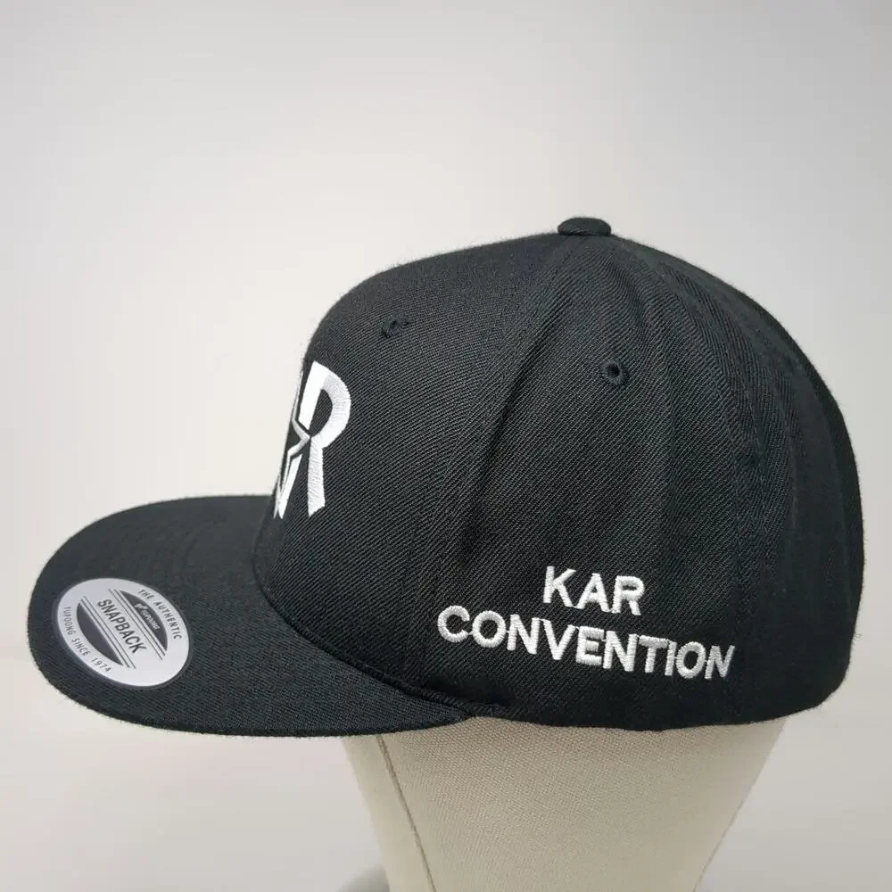 Yupoong Snapback Black One Size KAR Convention Outstanding Dancer Green Brim Hat